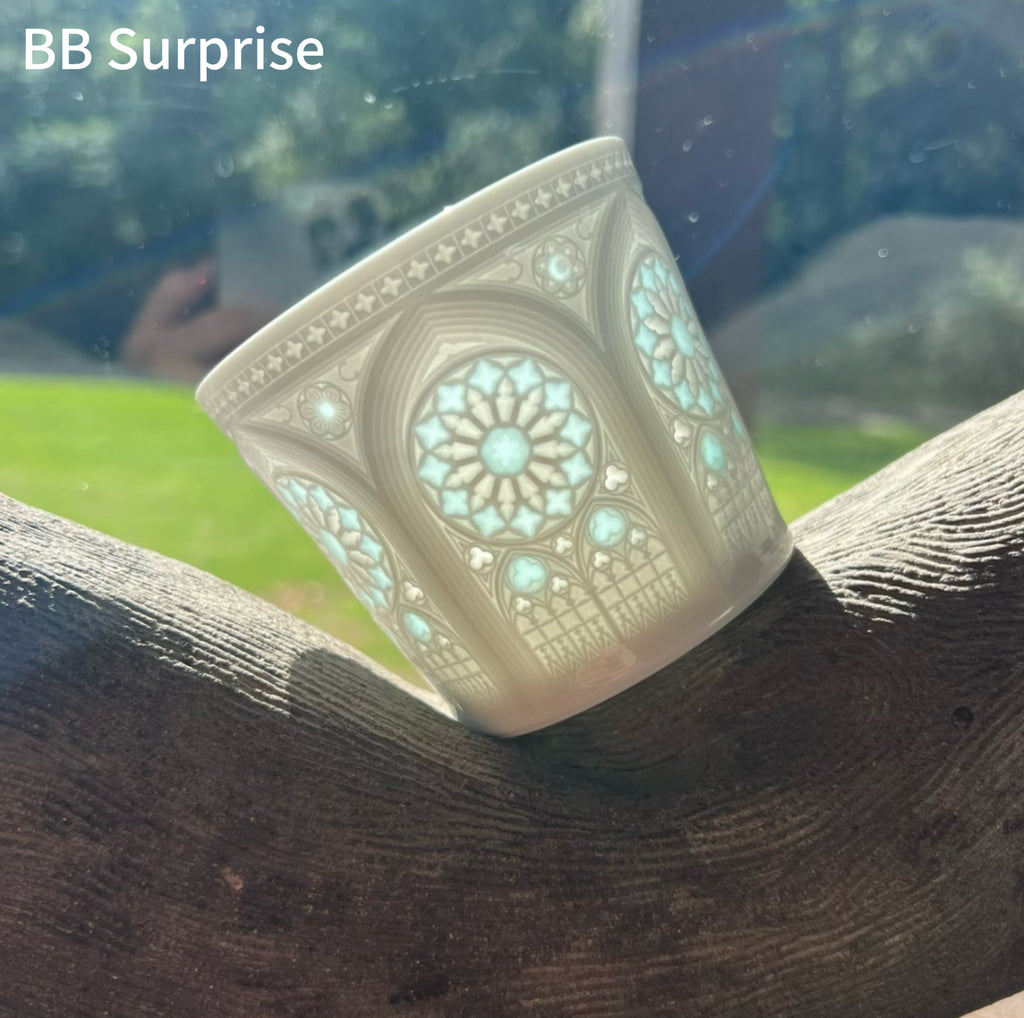 Gothic Window Light & Shadow Ceramic Coffee Cup