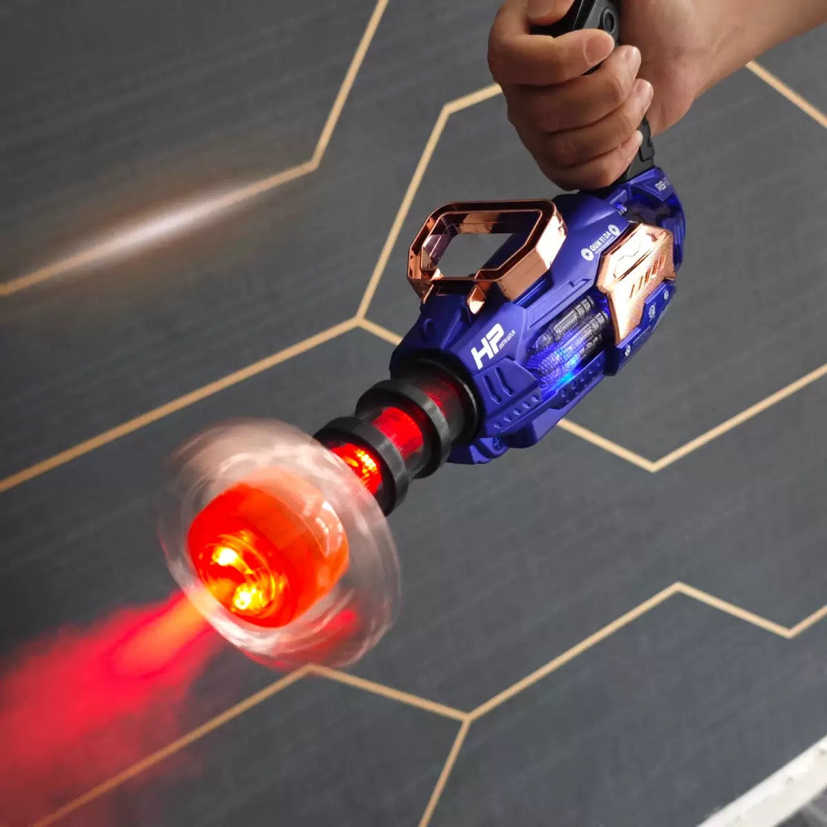 Stress Relief Mist Spray Light & Sound Toy Blaster