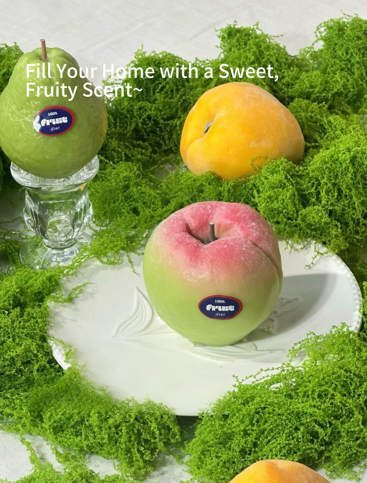 Fruit-Shaped Scented Candles – Unique & Aesthetic Home Décor, Perfect Birthday Gift for Her or Best Friends