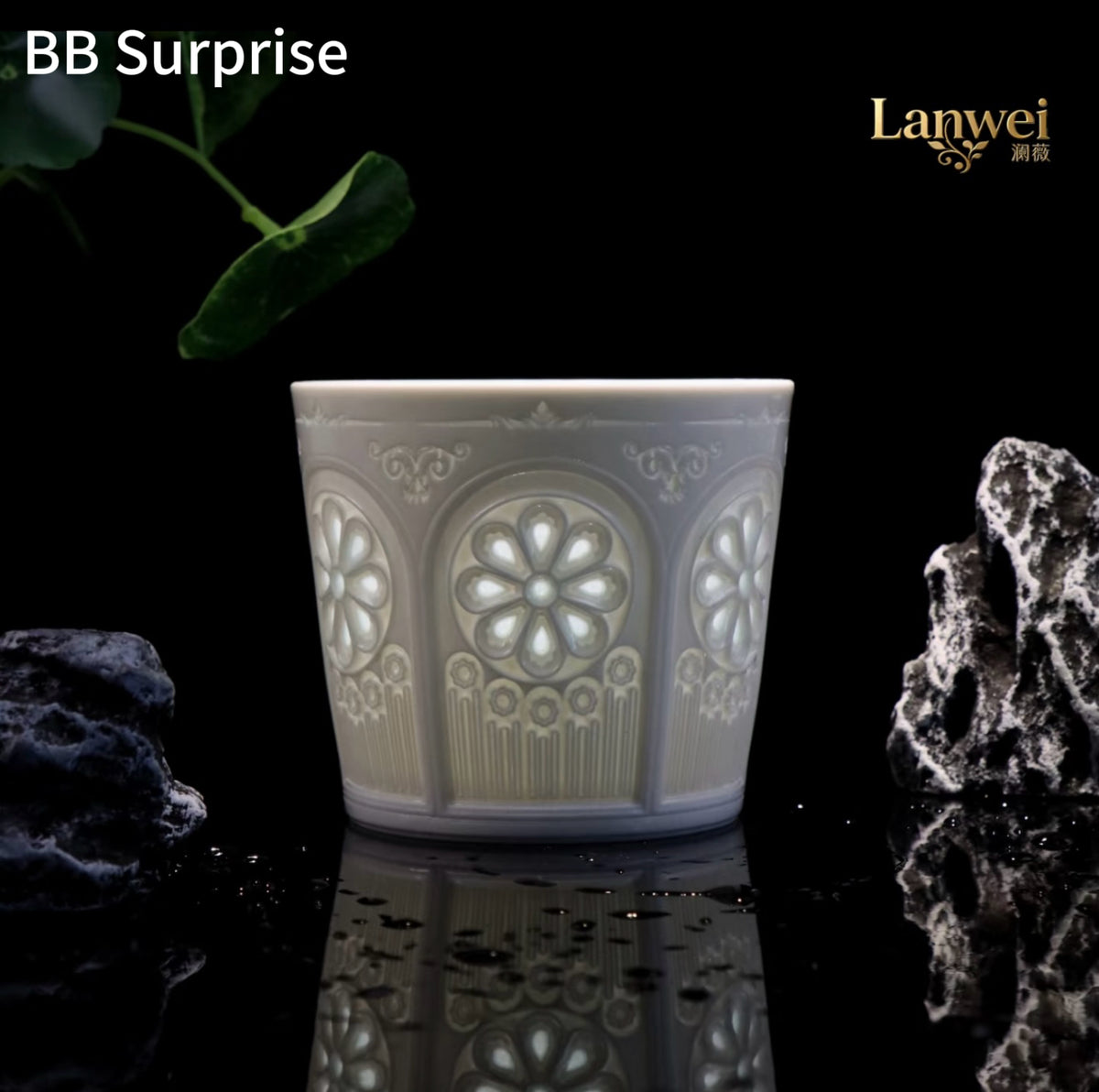 Gothic Window Light & Shadow Ceramic Coffee Cup