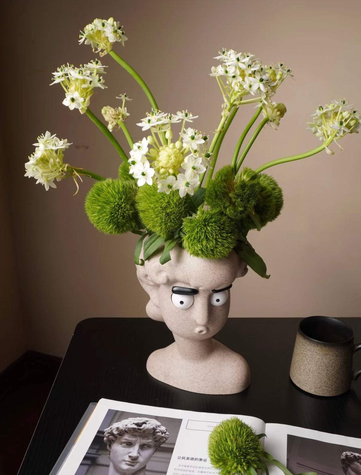 David Sculpture Planter – Plant Not Included · Pre-Order