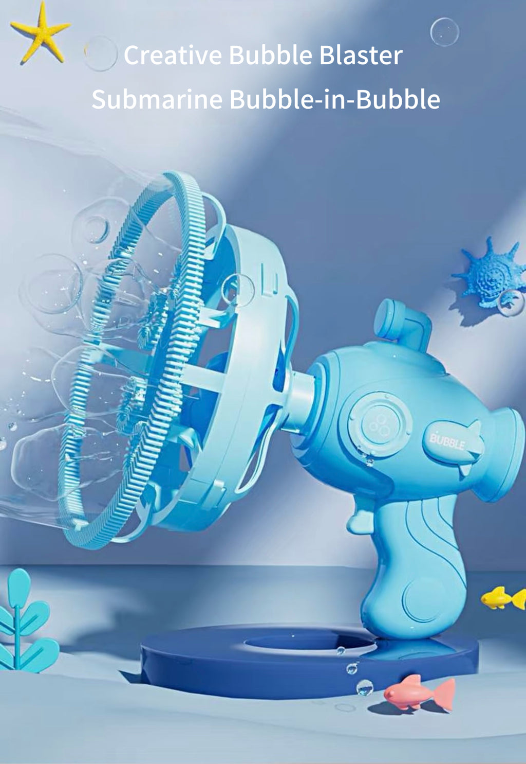 Automatic Bubble Blaster – Tons of Bubbles with One Click 🫧