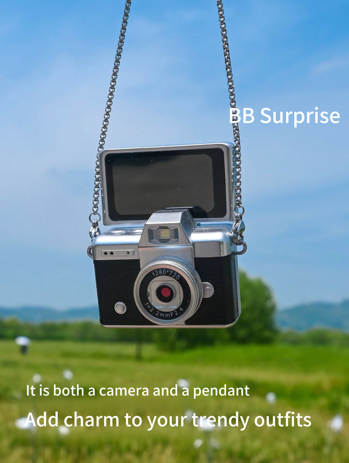 Mini Retro CCD Digital Camera, Portable Vintage Style Camera
