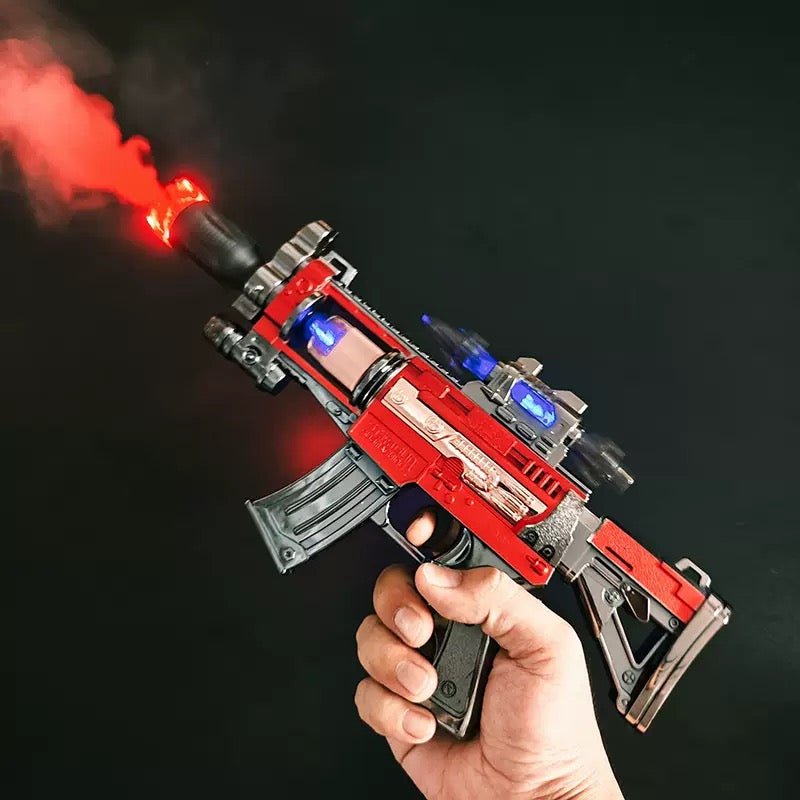 Stress Relief Mist Spray Light & Sound Toy Blaster