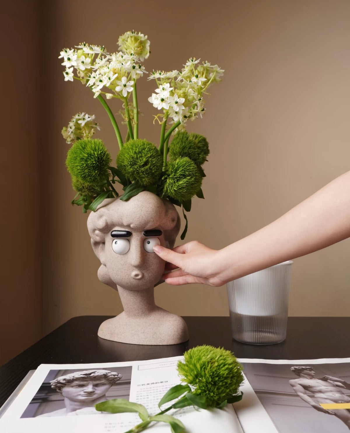 David Sculpture Planter – Plant Not Included · Pre-Order