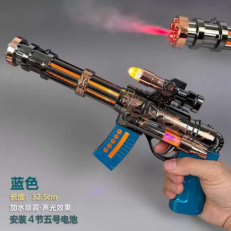 Stress Relief Mist Spray Light & Sound Toy Blaster