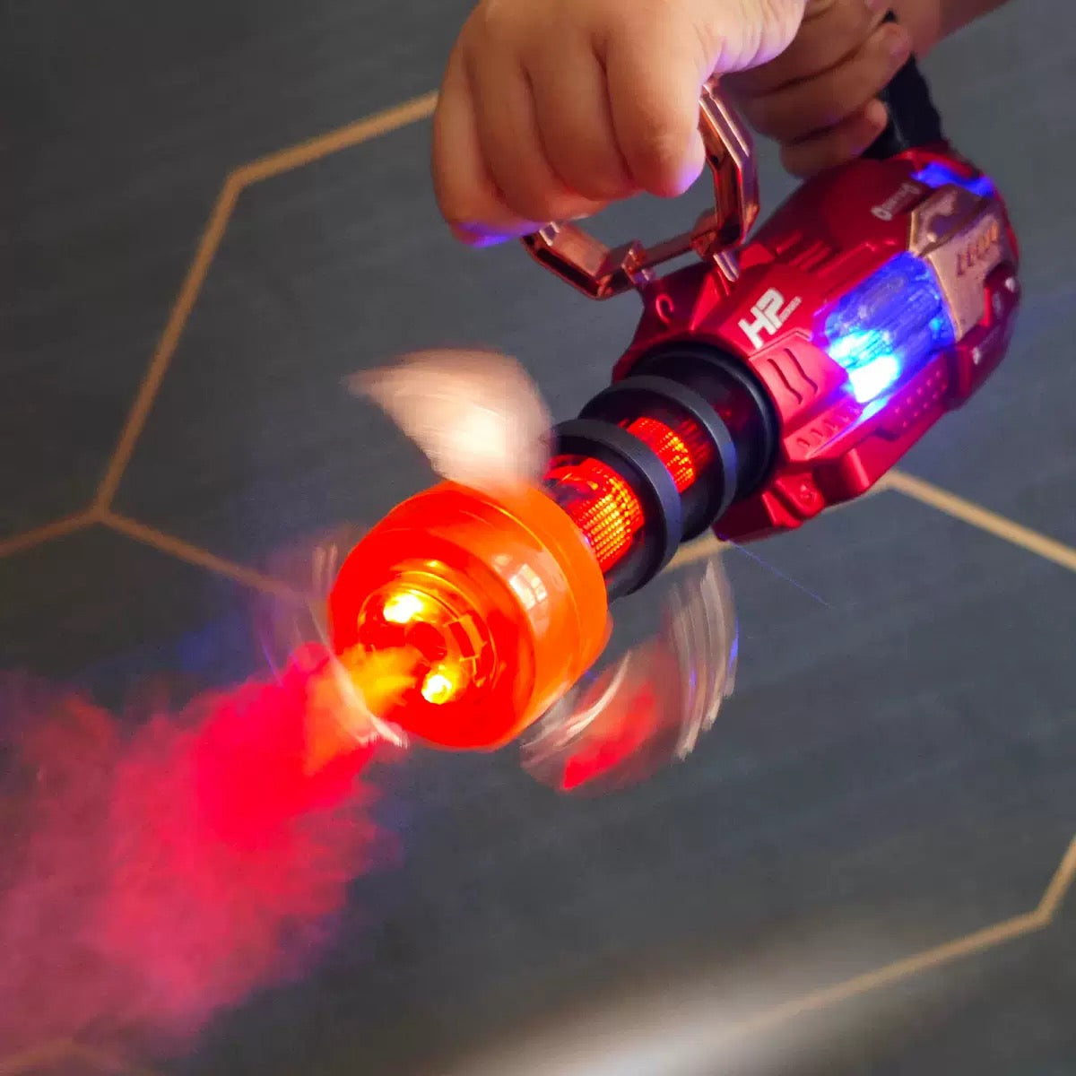 Stress Relief Mist Spray Light & Sound Toy Blaster