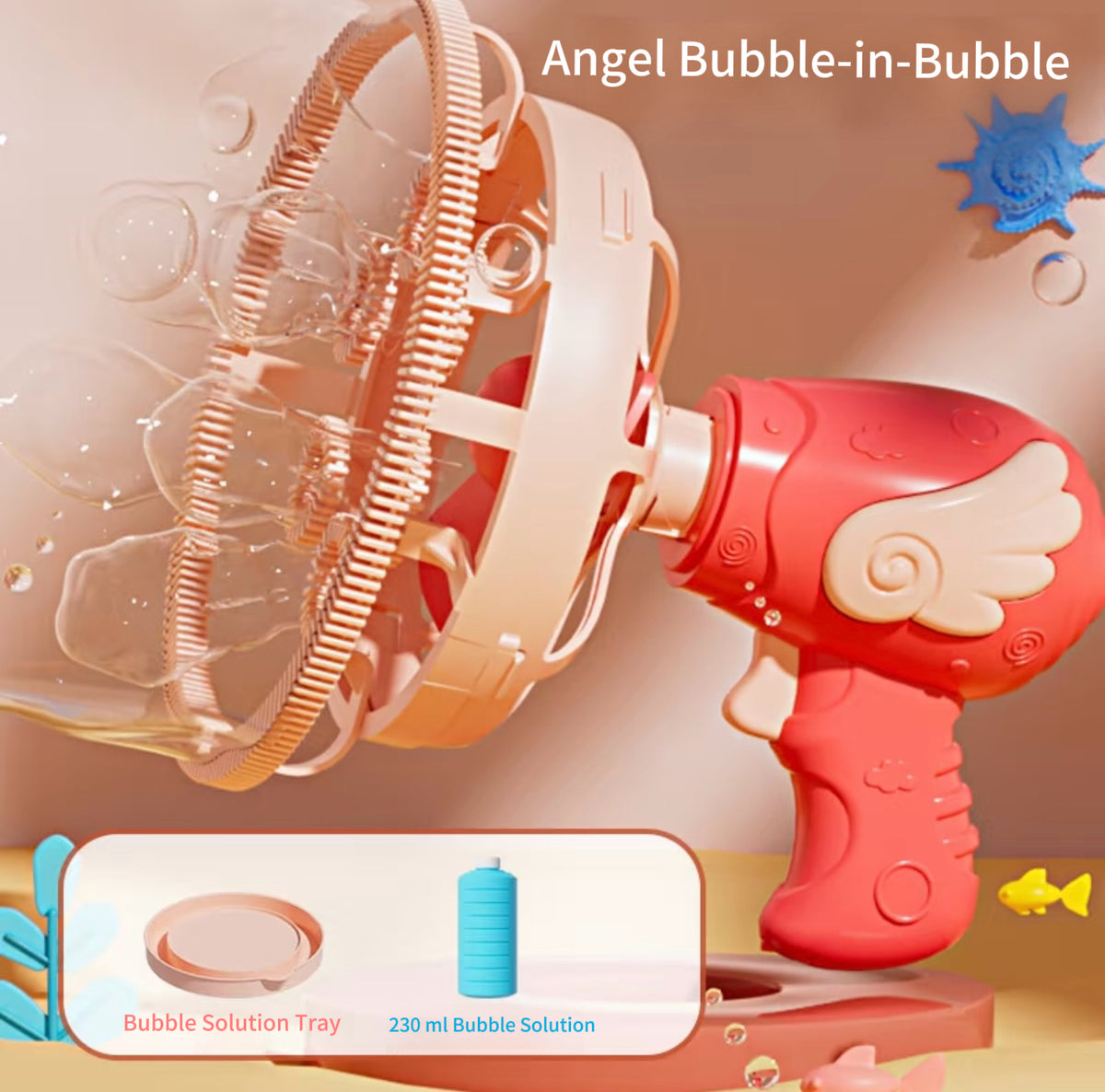 Automatic Bubble Blaster – Tons of Bubbles with One Click 🫧