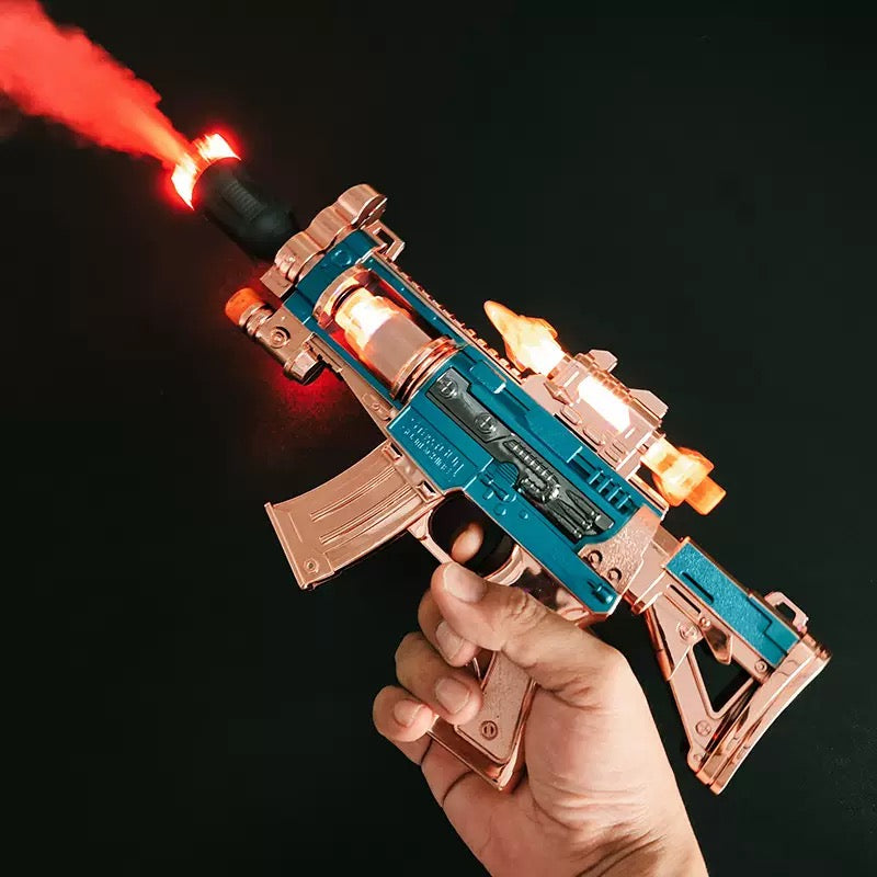 Stress Relief Mist Spray Light & Sound Toy Blaster