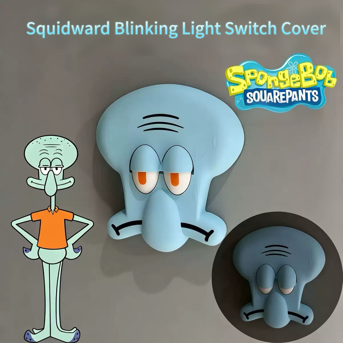 3D Octopus Switch Panel Decor - Fun Wall Light Switch Cover Sticker