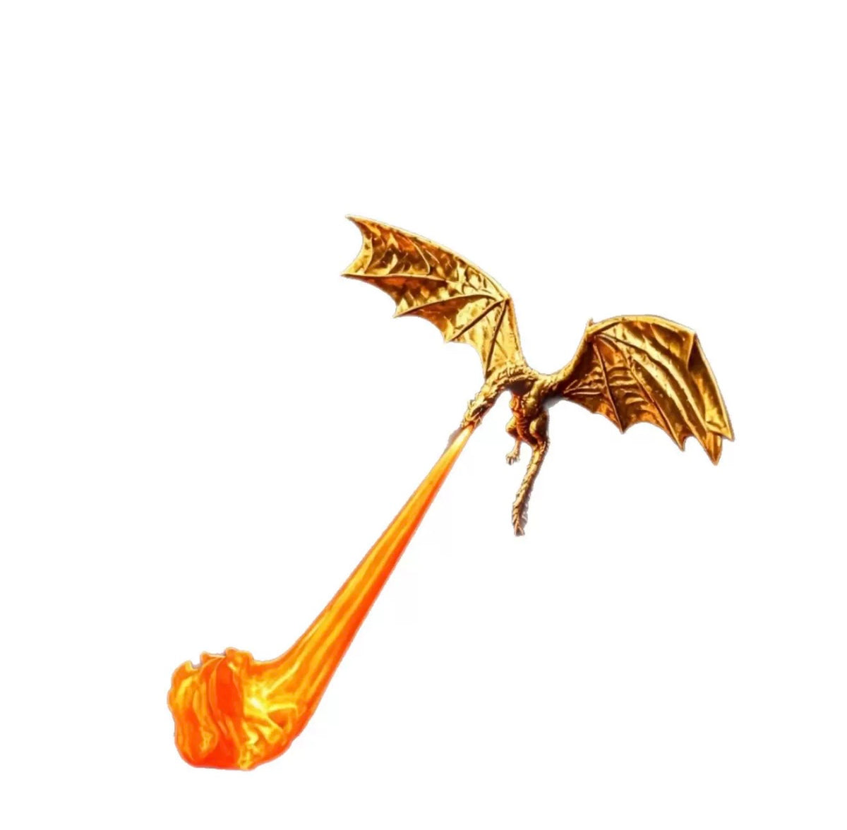 3D Printed Dragon Bookshelf Nook Light – Fantasy Dragon Book Nook Lamp & Shelf Decor