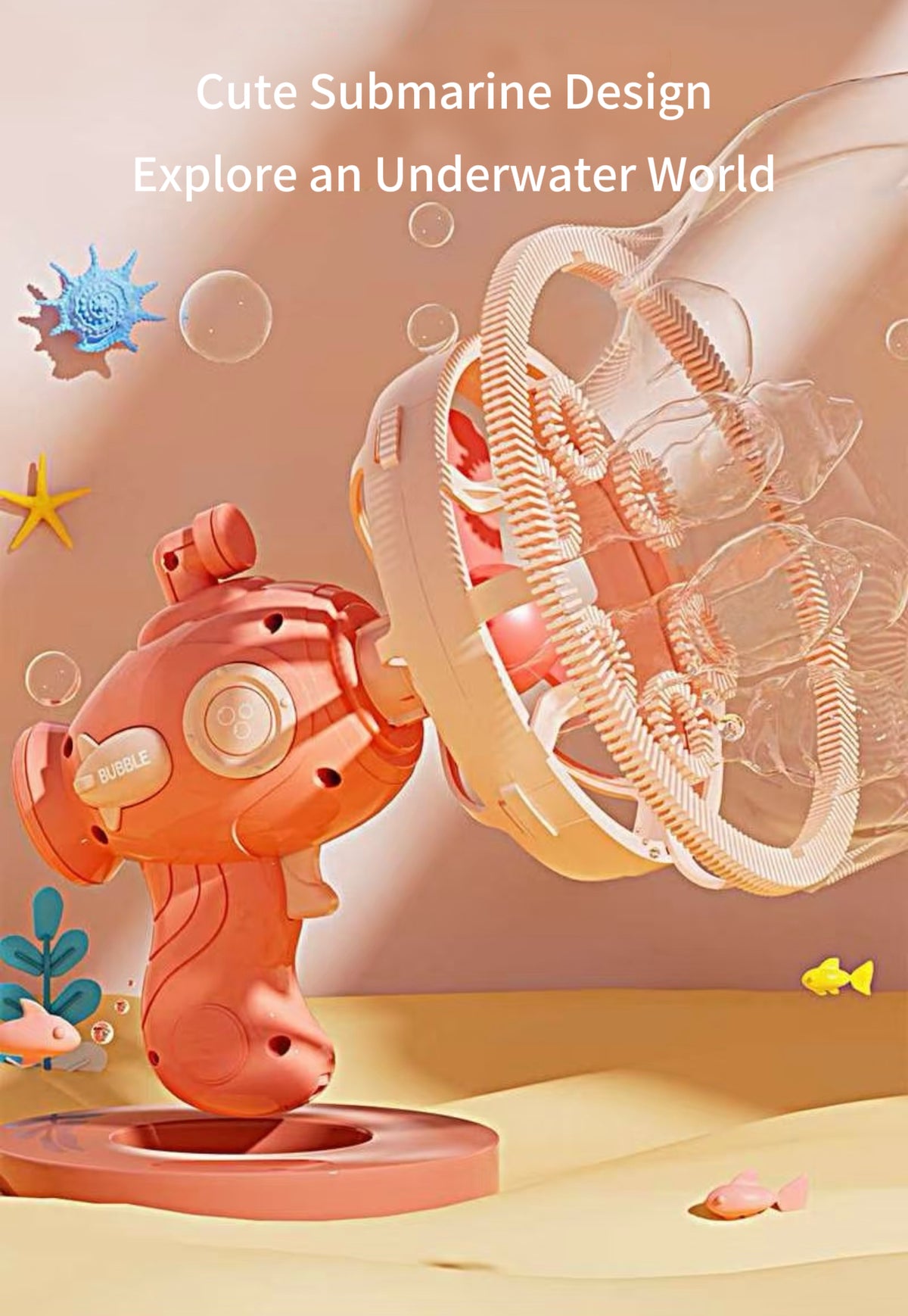 Automatic Bubble Blaster – Tons of Bubbles with One Click 🫧