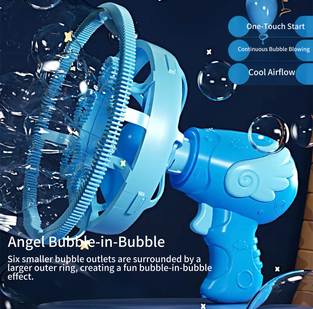 Automatic Bubble Blaster – Tons of Bubbles with One Click 🫧