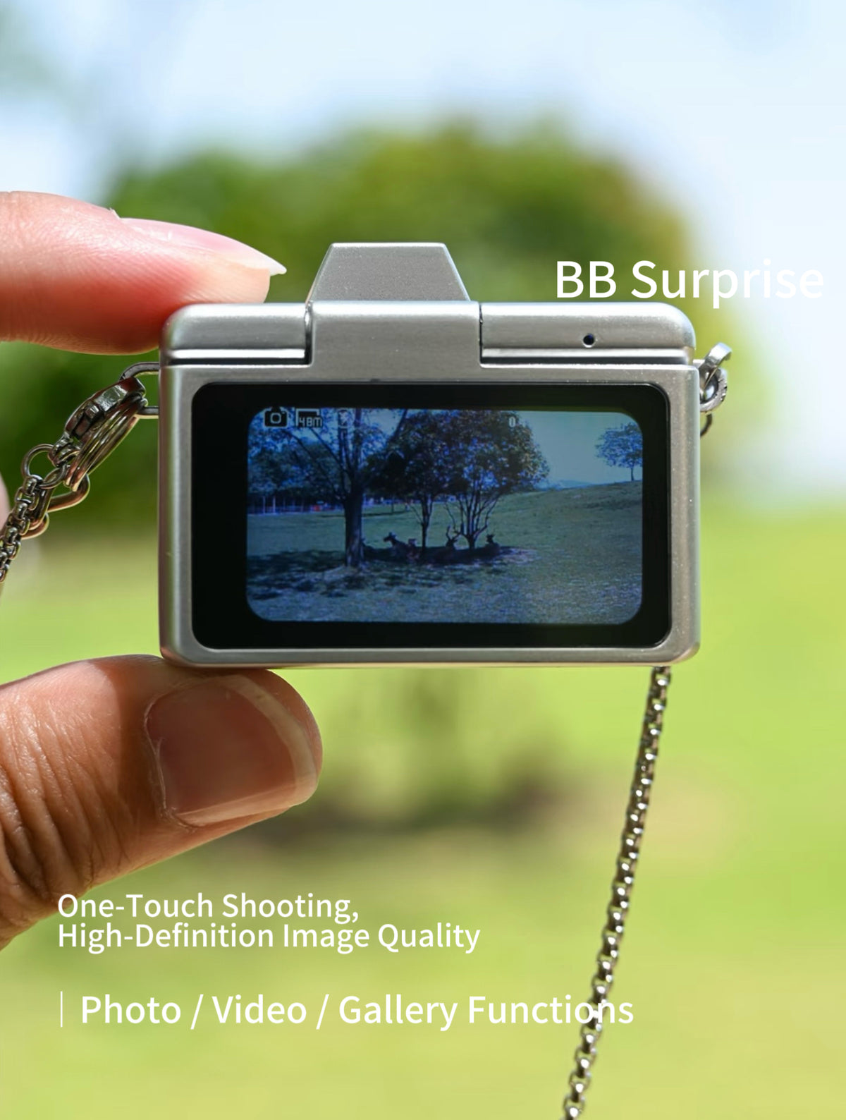 Mini Retro CCD Digital Camera, Portable Vintage Style Camera