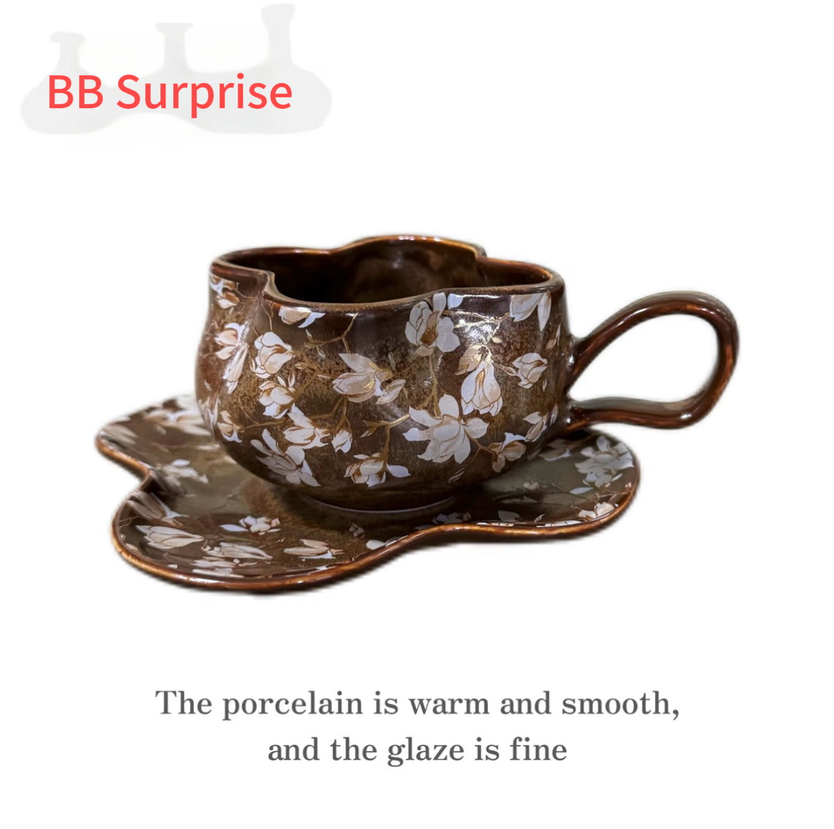 Hand-Glazed Ceramic Latte Mug, 450ml