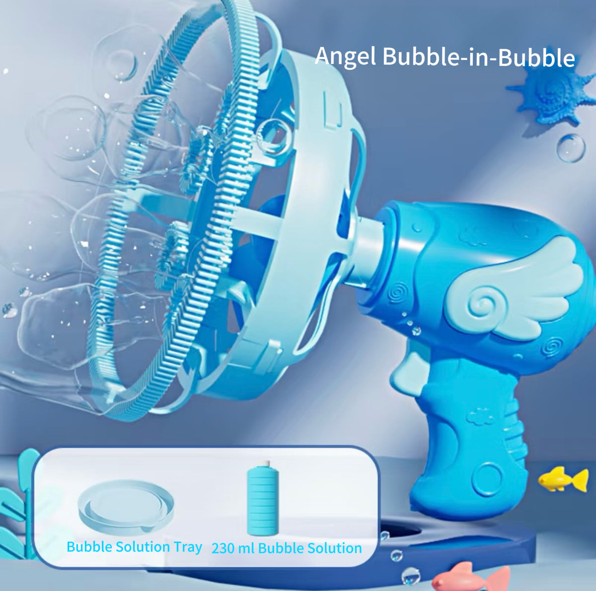Automatic Bubble Blaster – Tons of Bubbles with One Click 🫧