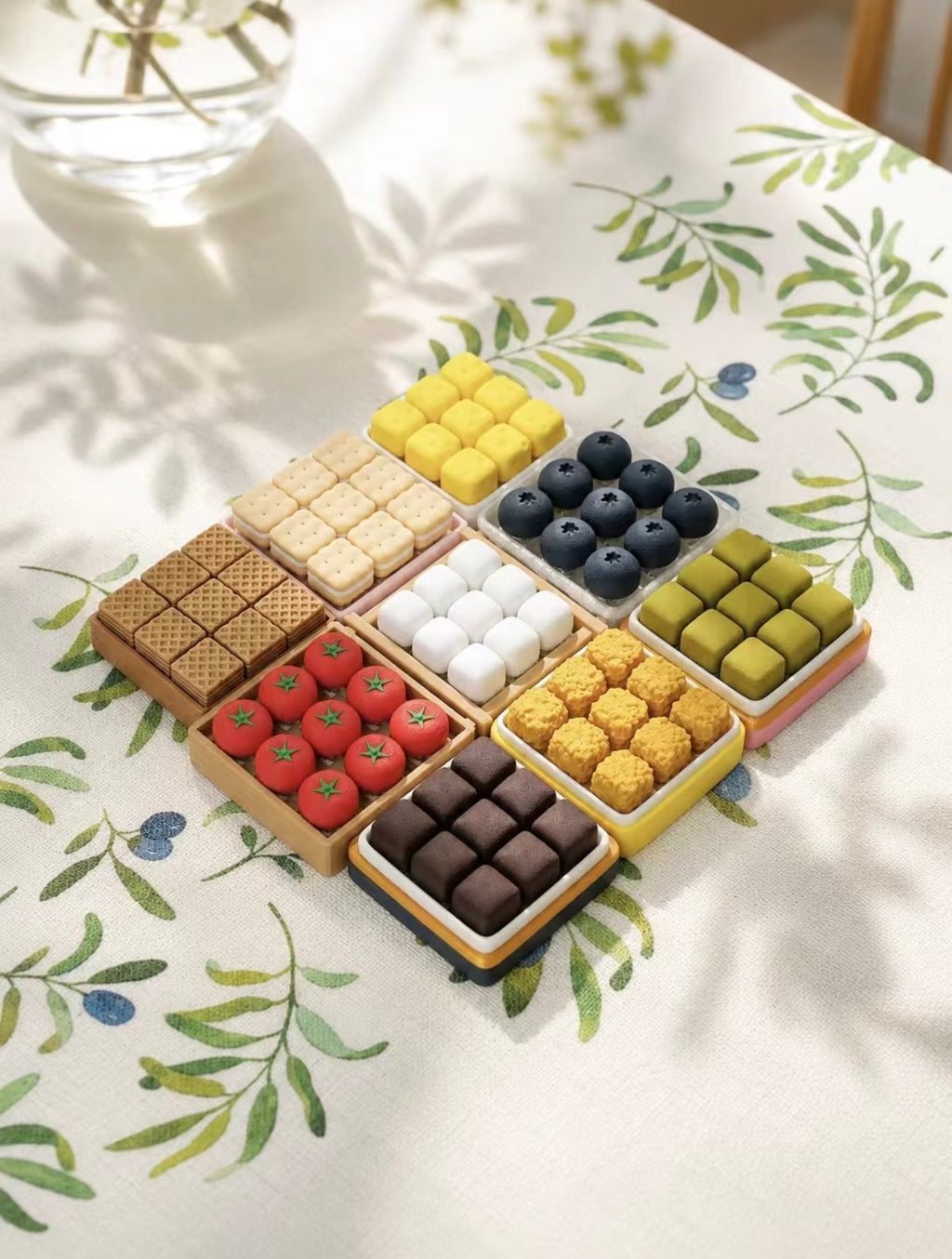 3×3 Grid Fidget Button Toy – Satisfying Stress Relief Press Toy