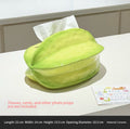 Cute Starfruit Ceramic Tissue Box – Aesthetic Napkin Holder, Desktop Organizer & Home Decor for Living Room
