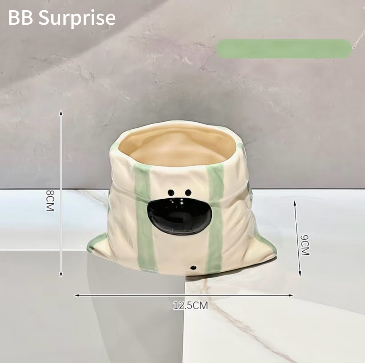 Original Canvas Bag Puppy Ceramic Mug – Cute Cartoon Water, Milk & Coffee Cup, Adorable Desktop Drinkware