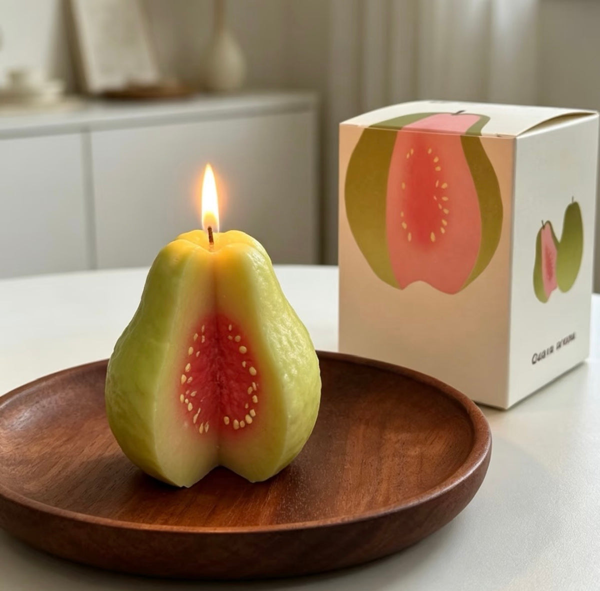Fruit-Shaped Scented Candles – Unique & Aesthetic Home Décor, Perfect Birthday Gift for Her or Best Friends