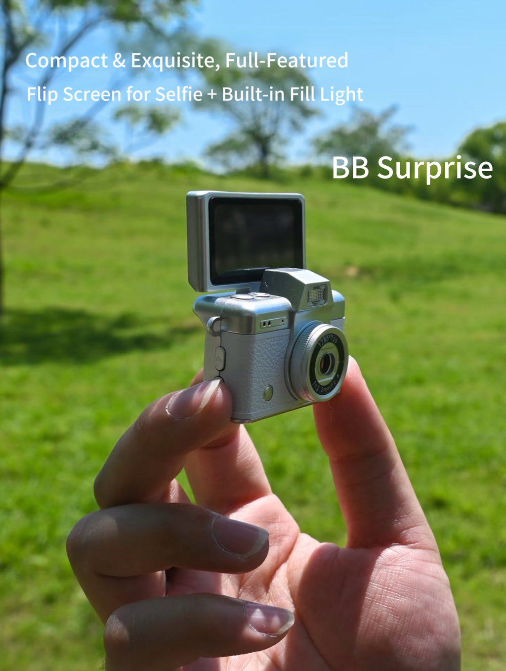 Mini Retro CCD Digital Camera, Portable Vintage Style Camera