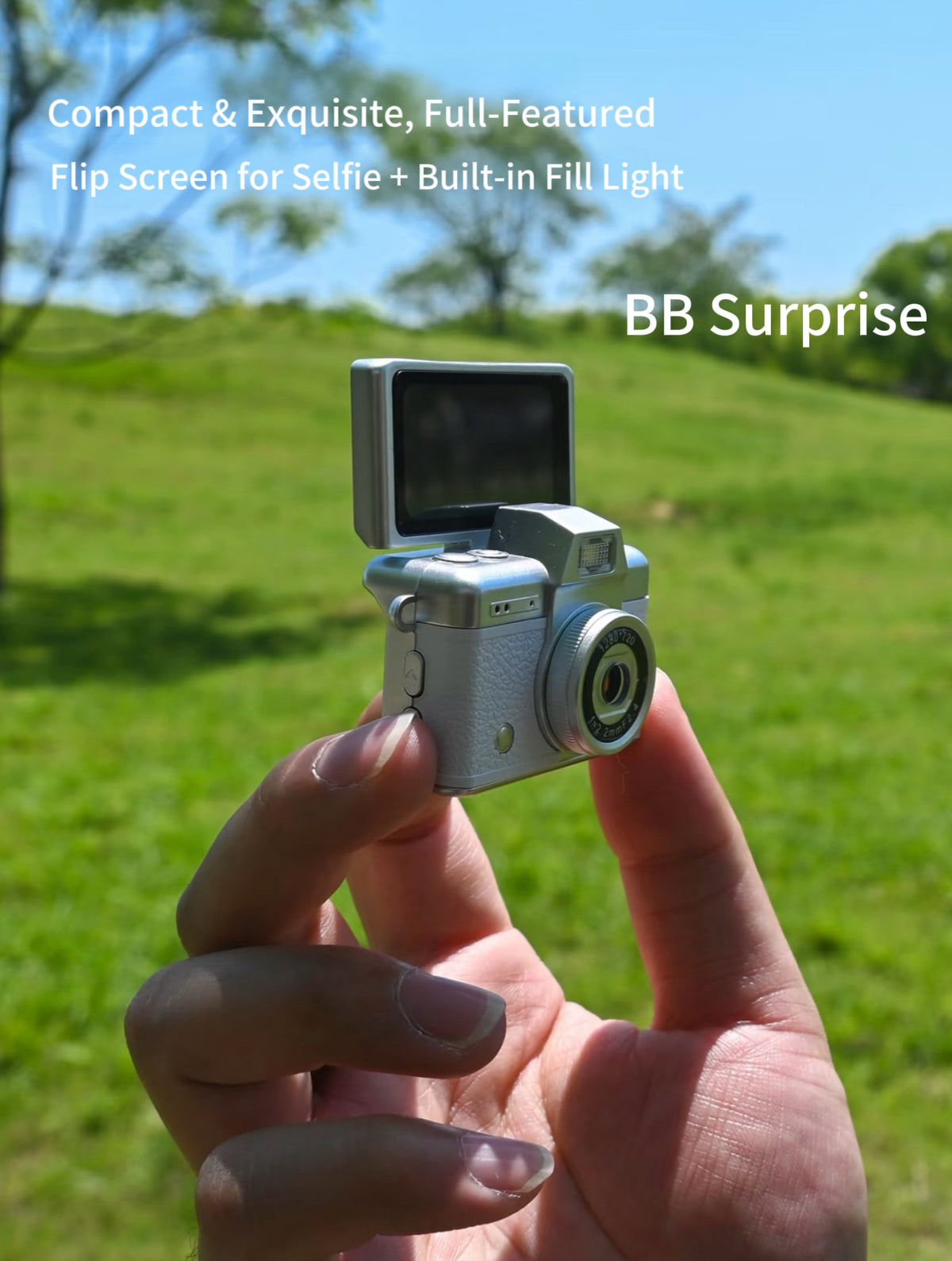 Mini Retro CCD Digital Camera, Portable Vintage Style Camera