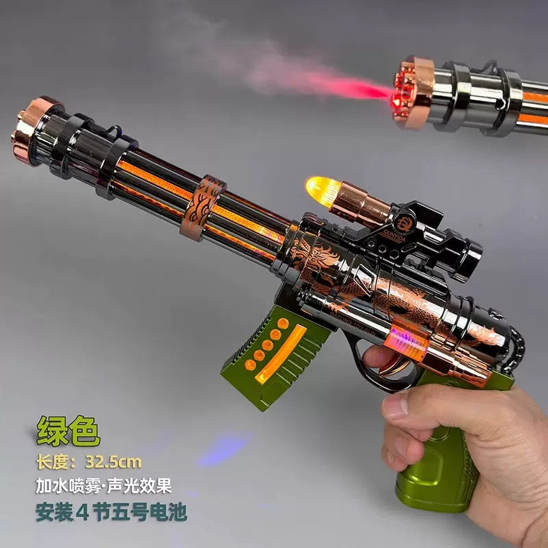 Stress Relief Mist Spray Light & Sound Toy Blaster